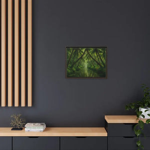 Vibrant Tropical Wall Art Matte Canvas Jungle Vibes Dipaliz - Posters