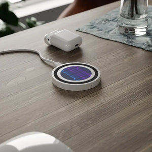 Vibrant Wireless Charging Pad Futuristic Neon Design - Dipaliz - Chargers