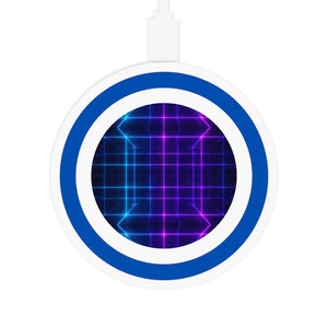 Vibrant Wireless Charging Pad Futuristic Neon Design - Dipaliz - Chargers