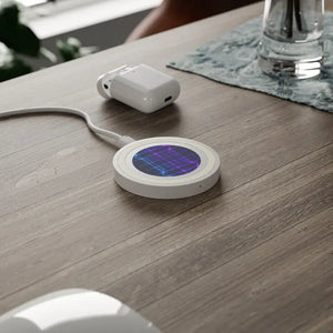 Vibrant Wireless Charging Pad Futuristic Neon Design - Dipaliz - Chargers