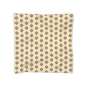 Vibrant Yellow Poly Scarf with Stunning Meditation Aum Pattern - Dipaliz - Scarves & Shawls