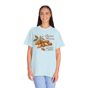 Vintage Almond Organic Cotton Tee - Nature Lover Shirt - Dipaliz - T-shirts