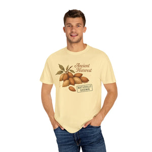Vintage Almond Organic Cotton Tee - Nature Lover Shirt - Dipaliz - T-shirts