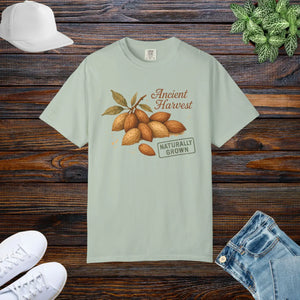 Vintage Almond Organic Cotton Tee - Nature Lover Shirt - Dipaliz - T-shirts