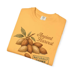 Vintage Almond Graphic Organic Cotton Tee - Eco Chic Style - Dipaliz - T-shirts