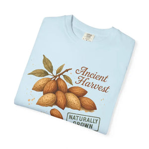 Vintage Almond Graphic Organic Cotton Tee - Eco Chic Style - Dipaliz - T-shirts