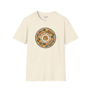 Vintage Camo ?Different Minds Infinite Possibilities’ Badge T-shirt - T-shirts
