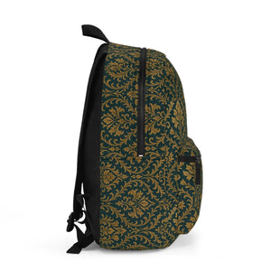 Vintage Floral Backpack - Nostalgic Campus Charm - Dipaliz - School Backpacks