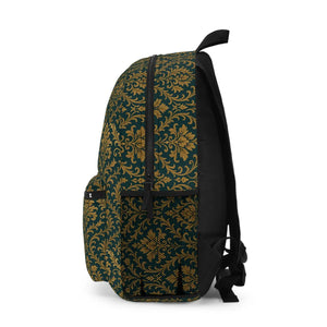 Vintage Floral Backpack - Nostalgic Campus Charm - Dipaliz - School Backpacks