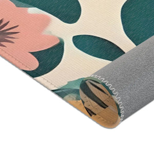 Vintage Flowers Area Rugs – Soft Chenille Decor - Dipaliz