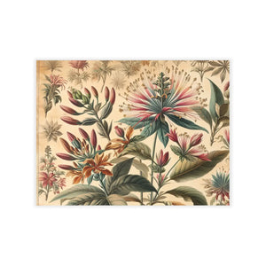 Vintage Flowers Wall Decals – Chic Polyester - Dipaliz - Home Decor