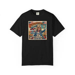 Vintage Patriotic T-shirt, ?250 Years of Freedom’ Americana Spirit Tee - T-shirts - m