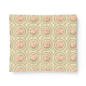 Vintage Rose Medallion Cotton Comforter - Dipaliz - Quilts & Comforters