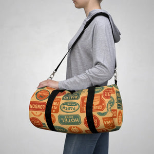 Vintage Travel Duffel - Stylish Overnight Bag - Dipaliz - Bags