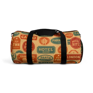 Vintage Travel Duffel Bag - Retro Style Weekend Getaway - Dipaliz - Small - Bags