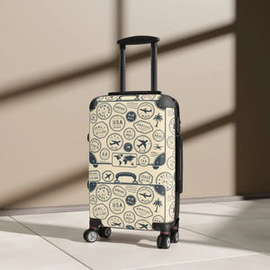 Vintage Travel Suitcase Bold Design Unique Gift - Dipaliz - Suitcases
