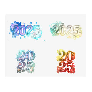 Unique Vinyl Sticker - Water-resistant Creative Marketing - Dipaliz - 11’’ × 8.5’’ / Holographic / Die-cut - Decorative