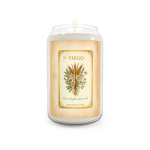 Scented Soy Candle – Virgo Zodiac 13.75 Oz - Dipaliz - Candles