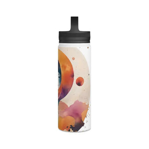 Stainless Steel Water Bottle with Handle Lid - Dipaliz - Bottles