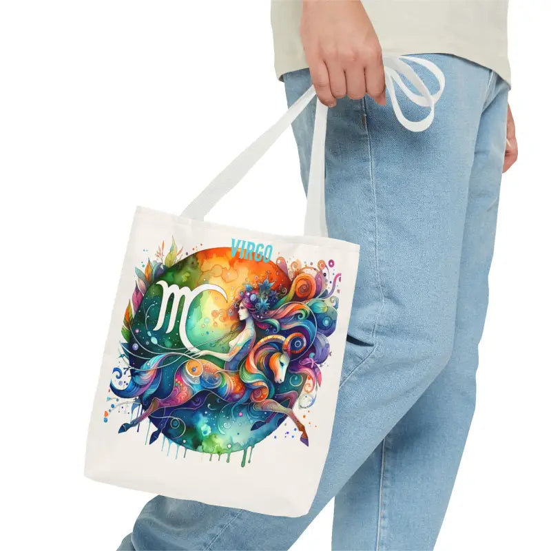 Virgo Zodiac Tote Bag: Stylish Craftsmanship Meets Practicality - Bags