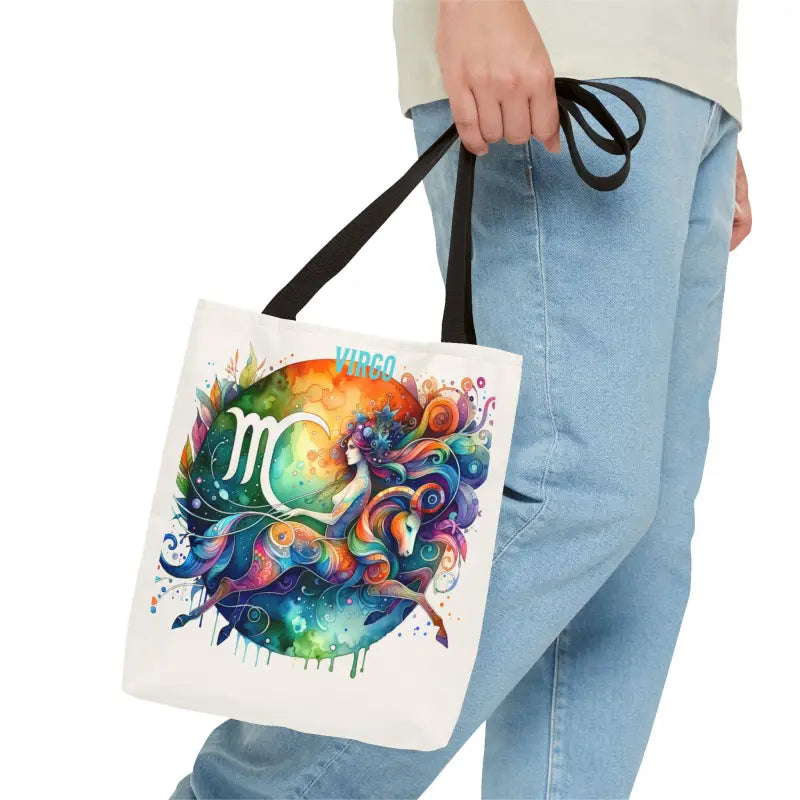 Virgo Zodiac Tote Bag: Stylish Craftsmanship Meets Practicality - Bags