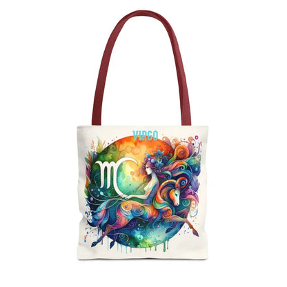 Virgo Zodiac Tote Bag: Stylish Craftsmanship Meets Practicality - Bags