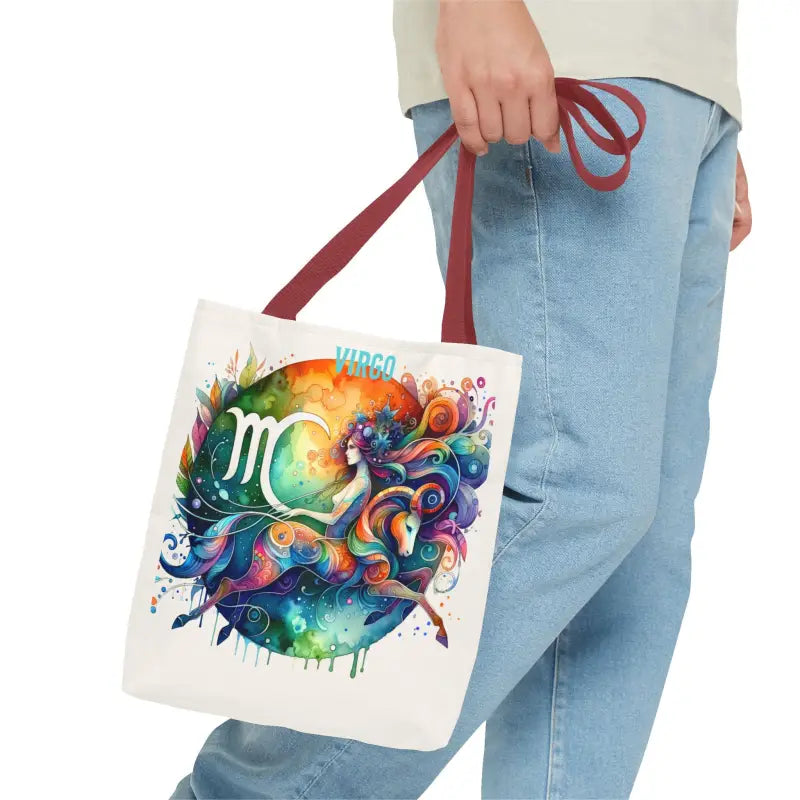 Virgo Zodiac Tote Bag: Stylish Craftsmanship Meets Practicality - Bags