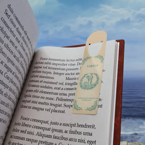 Virgo Zodiac Bookmark, Astrological Metal with ?Virgo’ Design - Bookmarks