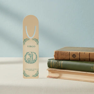 Virgo Zodiac Bookmark, Astrological Metal with ?Virgo’ Design - Bookmarks