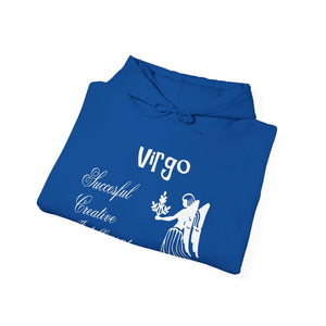 Cozy Virgo Zodiac Sign Hoodie - Unisex Fleece - Dipaliz - Hoodies - s