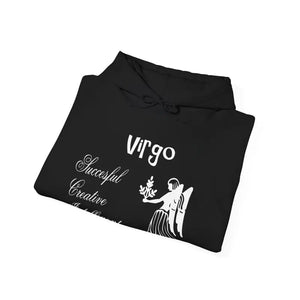 Virgo Zodiac Sign Hoodie - Unisex Cosmic Comfort - Dipaliz - Hoodies