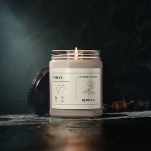 Personalized Virgo Zodiac Soy Candle - Dipaliz - Candles