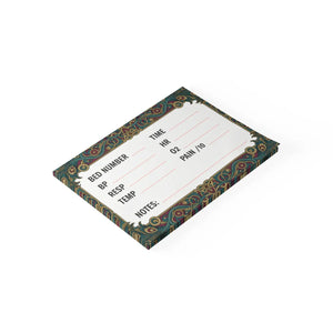 Vital Signs Nursing Pads – Bed Number Note - Dipaliz - Sticky Notes