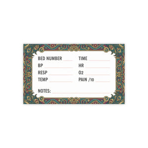 Vital Signs Nursing Pads – Bed Number Note - Dipaliz - Sticky Notes