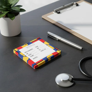 Vitals Medical Note Pads – Clinical Template - Dipaliz - Sticky Notes
