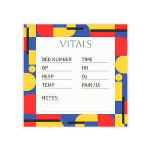 Vitals Medical Note Pads – Clinical Template - Dipaliz - Sticky Notes