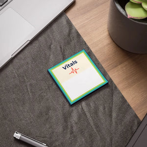 Vitals Medical Themed Sticky Notes Nurses - Dipaliz