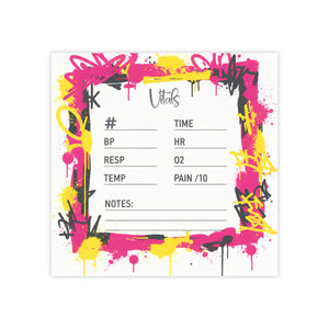 Vitals Nursing Note Graffiti Medical Sticky - Dipaliz - Notes