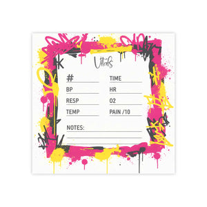 Vitals Nursing Note Graffiti Medical Sticky - Dipaliz - Notes