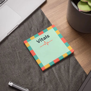 Vitals Sticky Note Pad – Medical use Case - Dipaliz - Notes