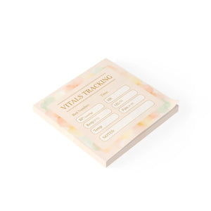 Vitals Tracking Caregiver Sticky Notepad - Dipaliz - Notes
