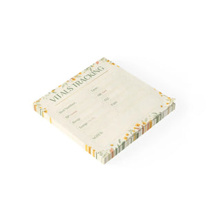 Vitals Tracking Floral Nurse Shift Tracker - Dipaliz - Sticky Notes