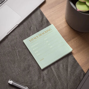 Vitals Tracking Pad – Nurse Patient Monitoring - Dipaliz - Sticky Notes