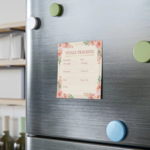 Vitals Tracking Post-it® Note – Floral Medical - Dipaliz - Sticky Notes