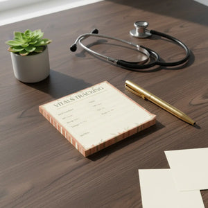 Vitals Tracking Sticky Notes – Patient Log - Dipaliz