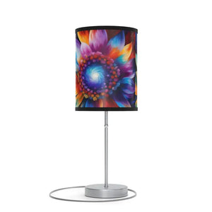 Colorful Flower Steel Lamp - Cozy Room Decor - Dipaliz - Black / Silver / one Size - Lamps