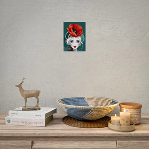 Poppy Flower Art Prints Multiple Orientations Vibrant - Dipaliz - 6’’ x 8’’ (vertical) / Fine - Posters & Visual Artwork