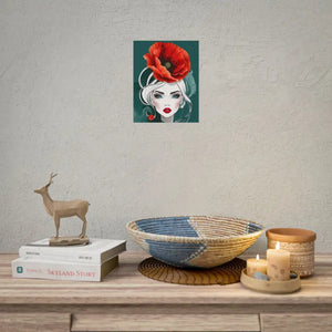 Poppy Flower Art Prints Multiple Orientations Vibrant - Dipaliz - 8″ x 10″ (vertical) / Matte - Posters & Visual Artwork