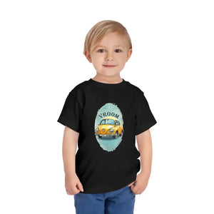 Toddler Tee Cute Car Comfort Style - Dipaliz - Black / 2t - Baby & Clothing