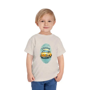 Toddler Tee Cute Car Comfort Style - Dipaliz - Heather Dust / 2t - Baby & Clothing